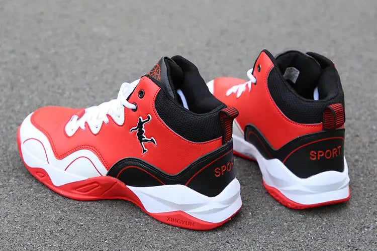 Basketball Shoes Men High-Top Sneakers Male Cushioning Comfortable Sneakers 2026 Men Training Leather Sport Shoes Zapatos