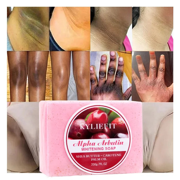 Ailke New Fashion PP Soap Peach Pink Removal Handmade Private Parts Peach Pink Whitening Handmade Soap