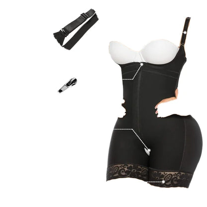 Seamless Full Body Shaper Women Bodysuit Butt Lifter Shorts Tummy Control Slimming Body Elastane Shapewear Forwomen