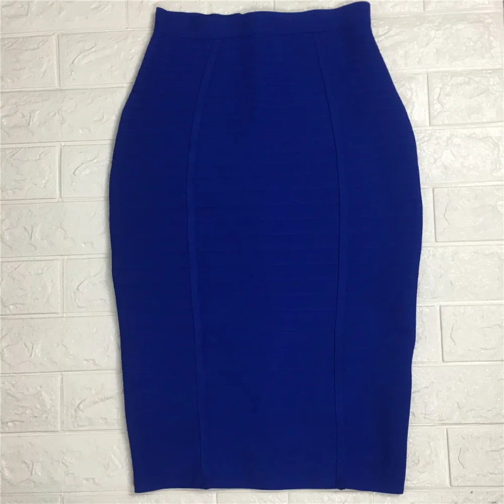 2026 New Bandage Skirts Women Bodycon Woman Skirts Sexy Harajuku Party Club Elegant Celebrity Pencil Skrit Plus Size XL