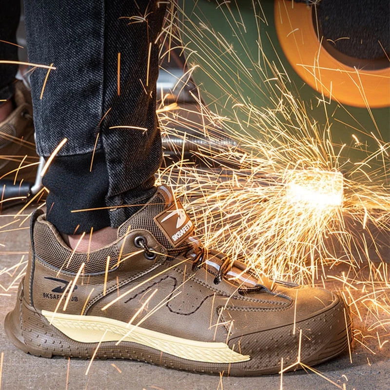 Safety Shoes Boots  Men's Work Mens Outdoor Shoes Safety 6Kv Insulation Shoes for Warehouse