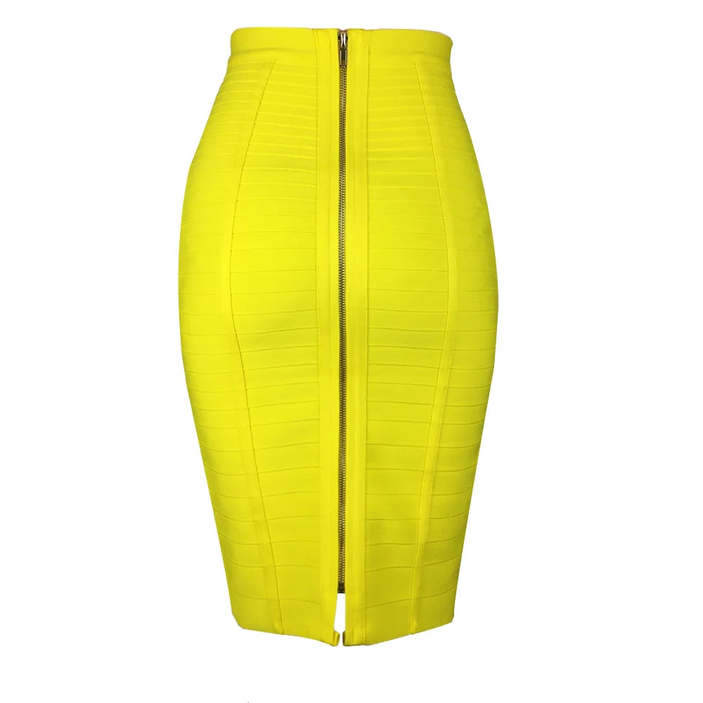 2026 New Bandage Skirts Women Bodycon Woman Skirts Sexy Harajuku Party Club Elegant Celebrity Pencil Skrit Plus Size XL