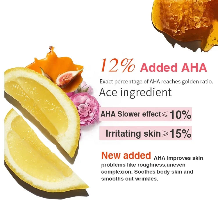 Customized Pink Diamond Floral Fragrance Whitening Body Lotion With Aha Flower Extract