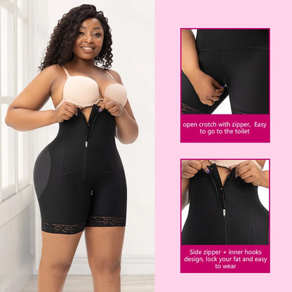 High Waist Breathable Shapewear Legging Bum Enhancing Knickers Waist Trainer Shaper Panties for Women