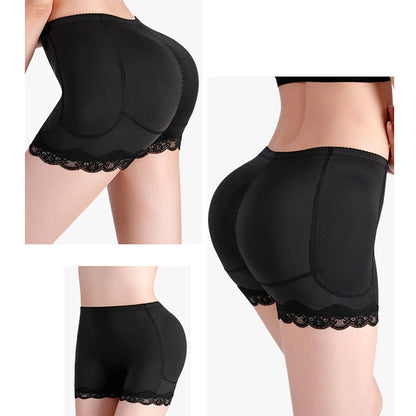 Body Shaper Underwear With Hips Pads Filler Sexy Big Butt Enhancer Control Panties Belly Smooth Shapewear Fake Buttock Plus Size