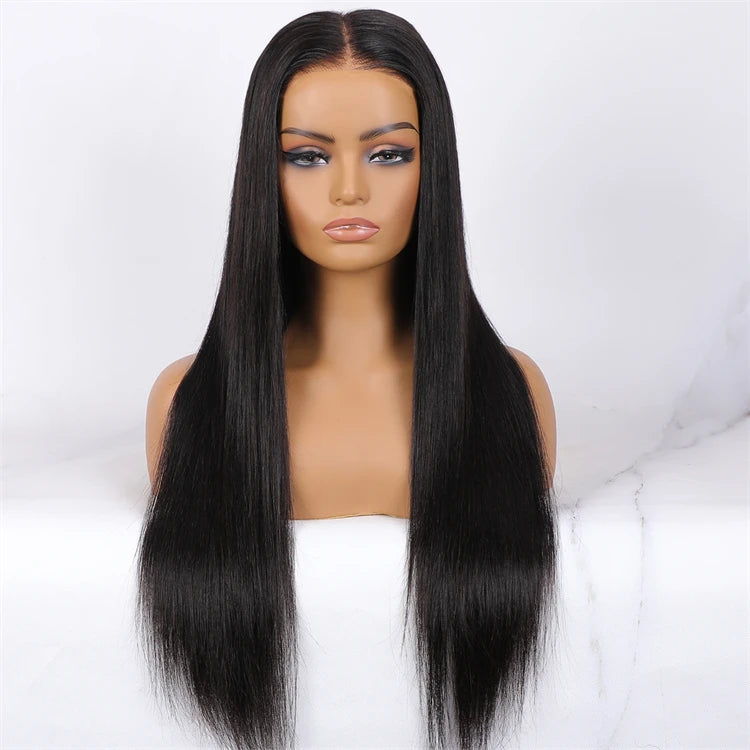 Wholesale 7X5 Partingmax Glueless HD Lace Pre Cut Straight Lace Front Brazilian Remy Human Hair Wigs for Black Women