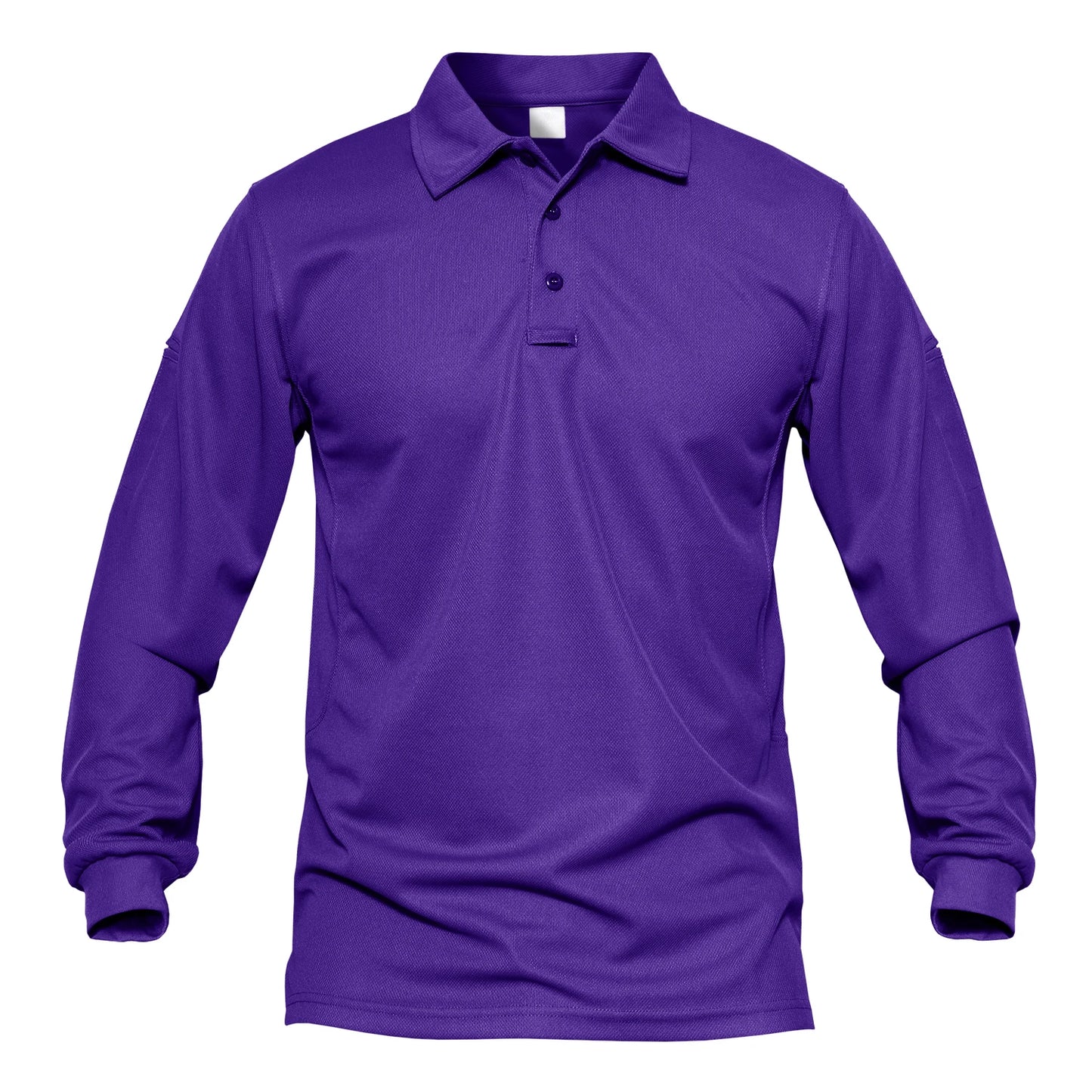 TACVASEN Men Outdoor T-shirts Work Polos Summer Quick Dry T-shirts Long Sleeve Lightweight Golf T-shirts Tee Tops