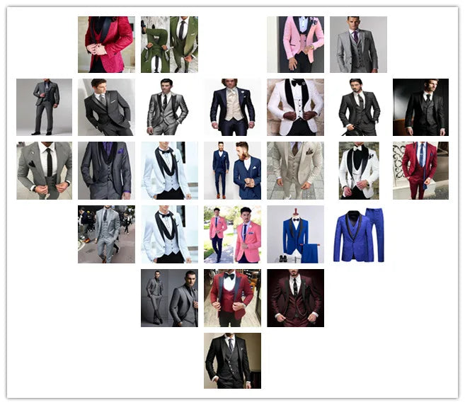 2023 New Arrivel Long Coat Designs Chinese Red Men Suit Gentle mens Tuxedo Prom Blazer Custom 3 Pieces (Jacket+vest+Pants)
