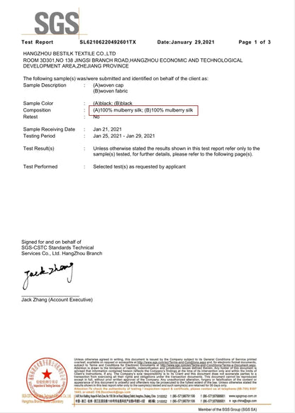 Women Sleep Hat Soft Pure Silk Charmeus Night Sleep Cap Hair Bonnet  Silk Comfortable Head Cover Wide Elastic Band Hair Loss Cap