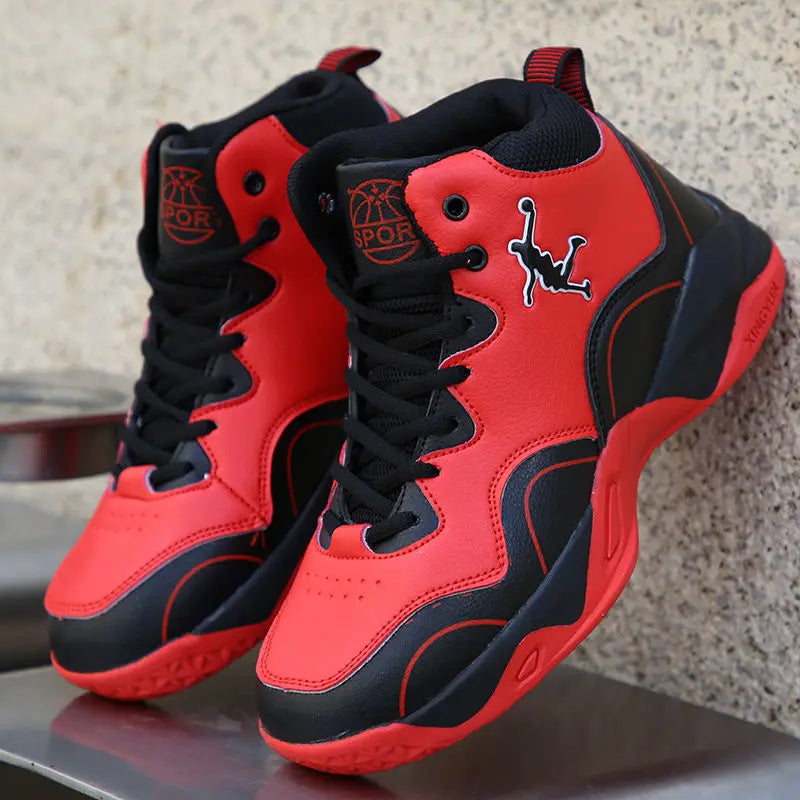 Basketball Shoes Men High-Top Sneakers Male Cushioning Comfortable Sneakers 2026 Men Training Leather Sport Shoes Zapatos