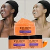 Kyliefit Hot Selling Lightening Exfoliating Face Papaya Natural Organic Scrubs Vegan Sea Salt Body Turmeric Scrub