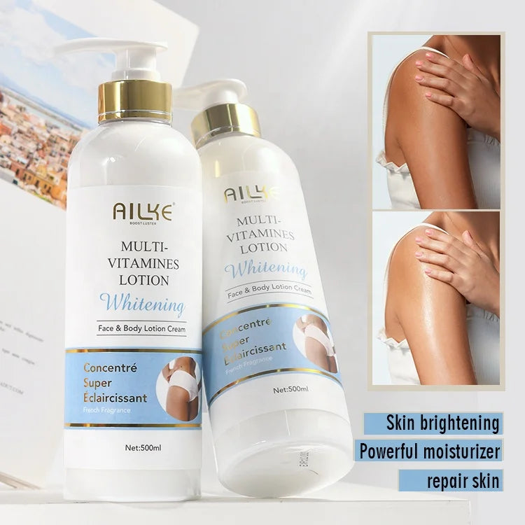 Ailke Forever Beauty Lightening Nature Essence Strong Bleaching Legs Face and Whitening Body Lotion Cream