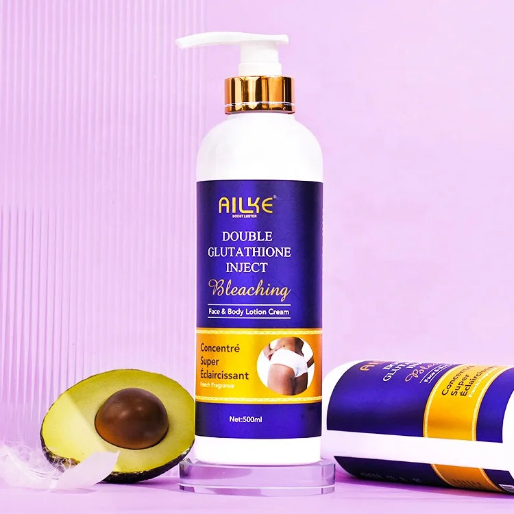 Wholesale Anti Aging Cream Private Label Women Body Smoothing Whitening Body Lotion 500Ml for Black Skin