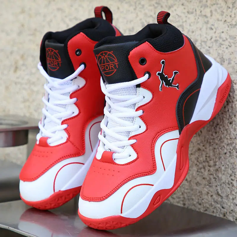 Basketball Shoes Men High-Top Sneakers Male Cushioning Comfortable Sneakers 2026 Men Training Leather Sport Shoes Zapatos