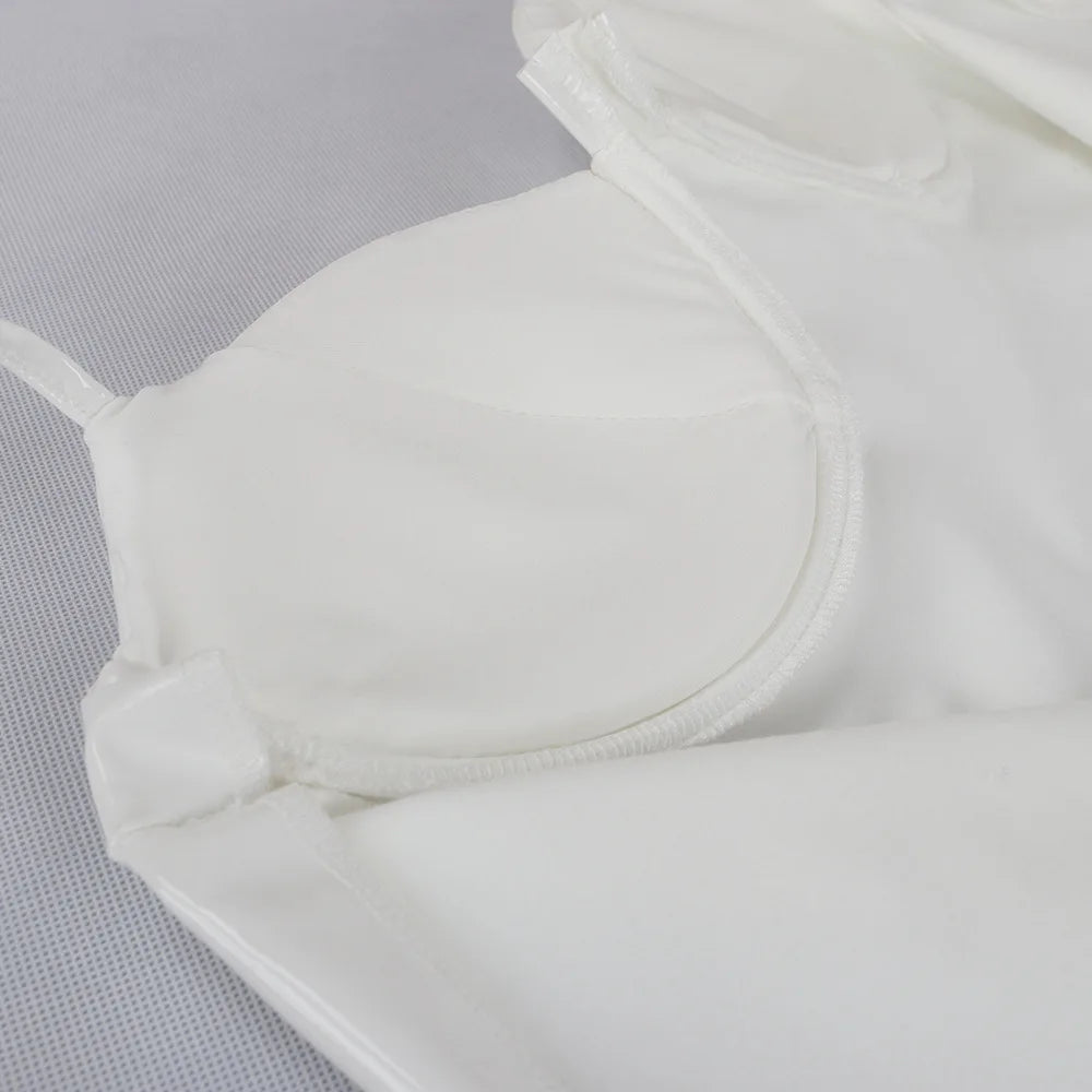 Bodycon Dress Women Spaghetti Strap PU Faux Leather Vinyl  Night Clubwear Dress 2018 V Neck Sexy Slim Mini Dress Pink White