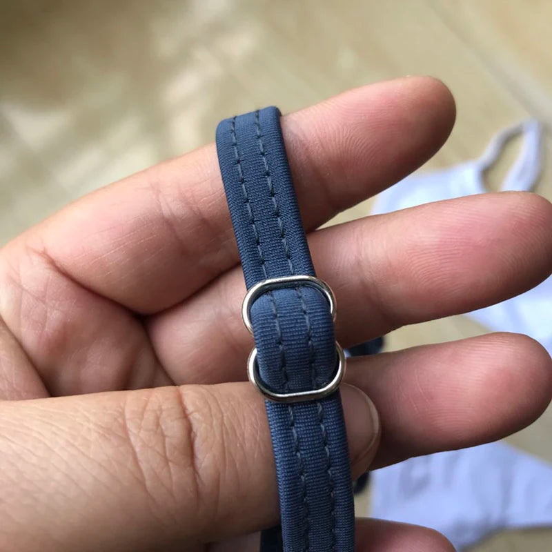 Brazilian Bikini 2022 Bathing Suit Women Swimsuit Plus Size Solid Swimwear Sexy Bandeau Bikini Set Push Up Maillot De Bain Femme