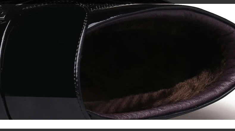 New Men Formal Shoes Leather Oxford Shoes For Men Dress Shoes Pointed Toe Business Wedding Shoes Velvet Men Zapatos De Hombre