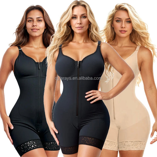 Wholesale Tummy Control Fajas Colombian Shapers Para Mujer Postpartum Post Surgery Slimming Body Garments Girdle Shapewear