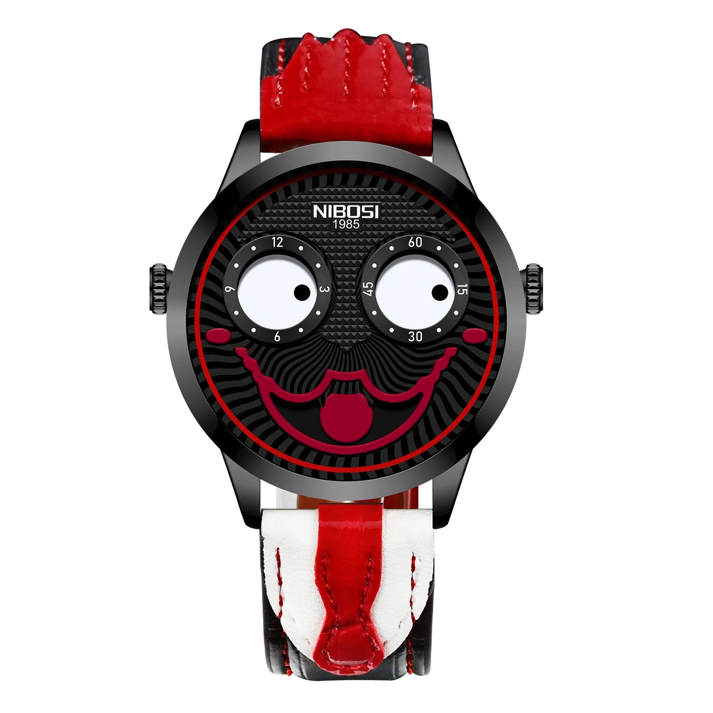 China Manufacturer Custom Made Wristwatches NIBOSI 2506 Sports Chronograph Joker Unisex Quartz Watch