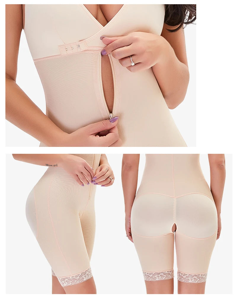 Body Shaper Women Slimming Shapewear Plus Size Full Body Shaper Waist Trainer Corset Seamless Butt Lifter faja moldeadora Binder