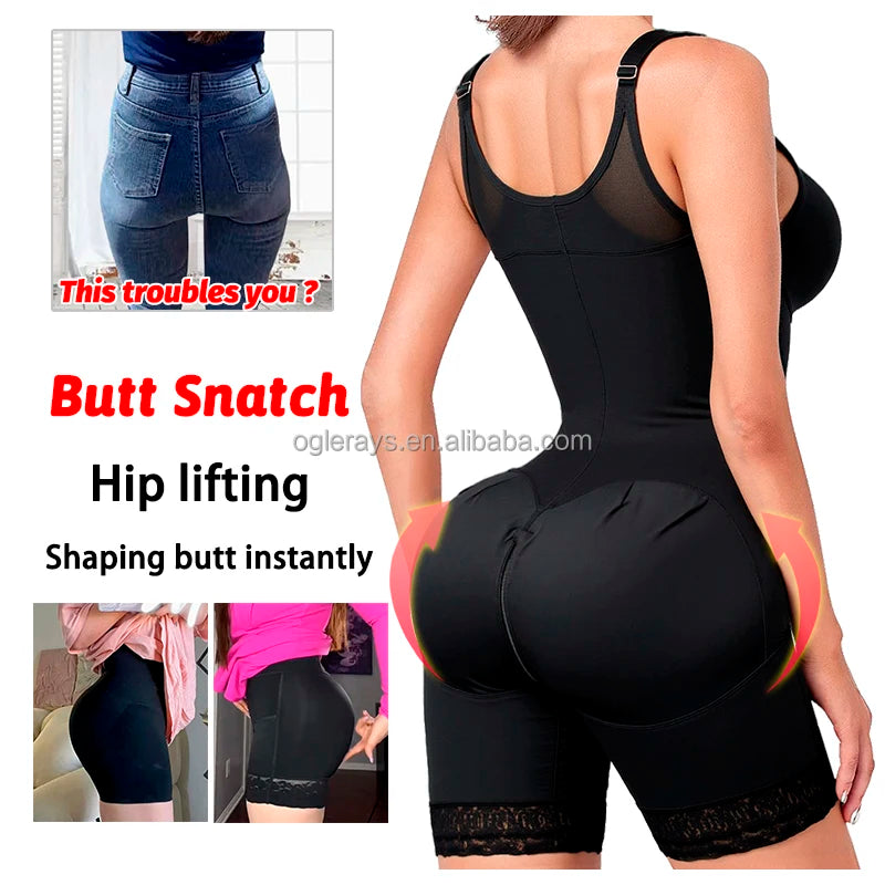 Wholesale Tummy Control Fajas Colombian Shapers Para Mujer Postpartum Post Surgery Slimming Body Garments Girdle Shapewear