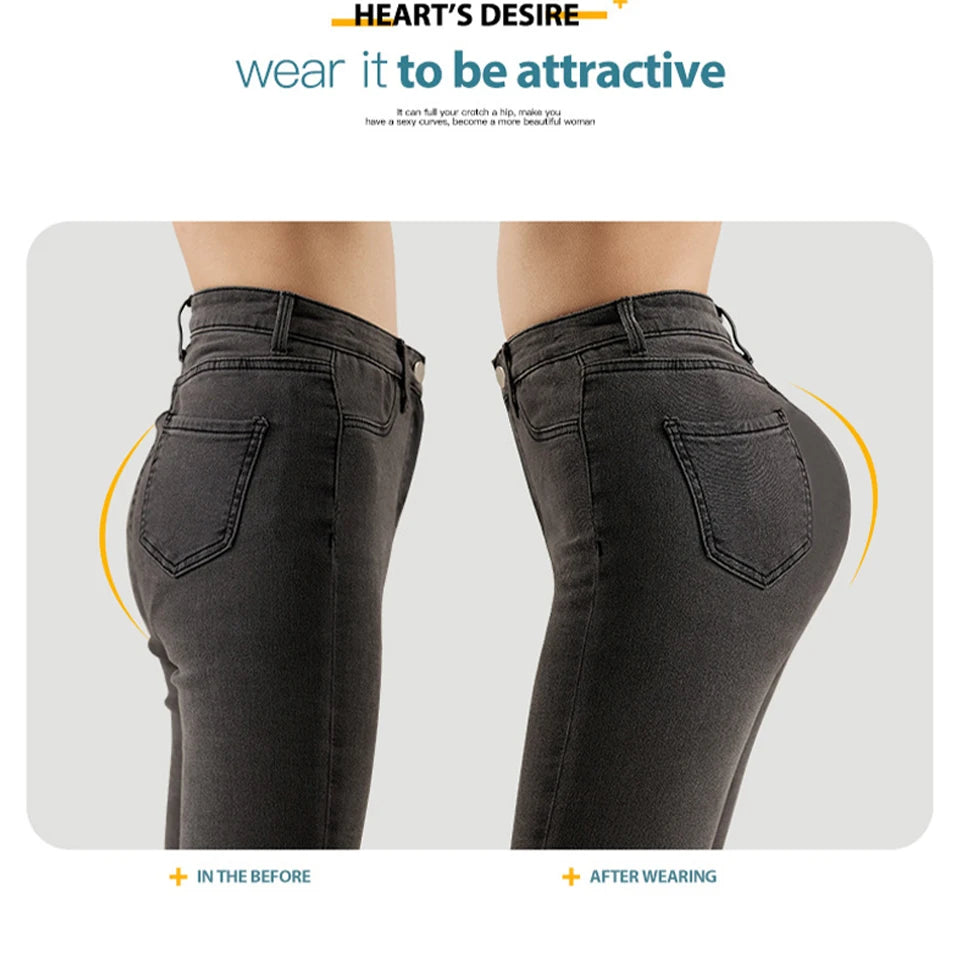 Body Shaper Underwear With Hips Pads Filler Sexy Big Butt Enhancer Control Panties Belly Smooth Shapewear Fake Buttock Plus Size