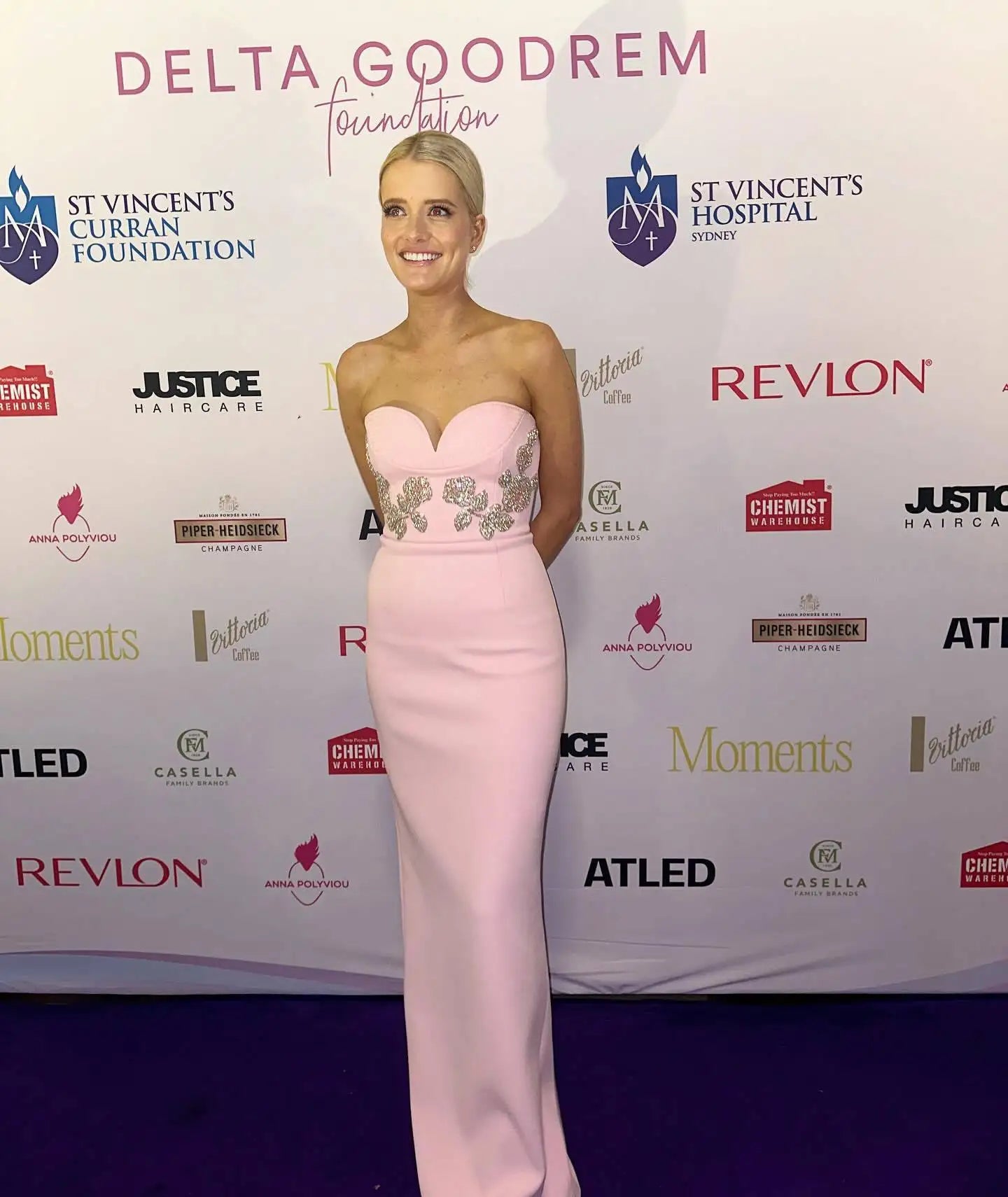 2026 High Quality New Pink Diamond Floral Slimming Bandage Dress Elegant Wedding Party Dress