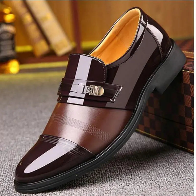 Men Shoes 2026 New Arrival Dress Shoes High Quality Business Leather Lace-up Footwear Formal Shoes for Wedding Party erf4