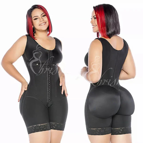 Fahas Colombianas Post Surgery Cola Post Lipo Body Shaper Bodysuit Women's Slim
