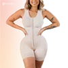 High Compression Full Body Shaper Private Label Plus Size Shapewear Slimming Underpants Open Crotch Sleeveless Shapewear