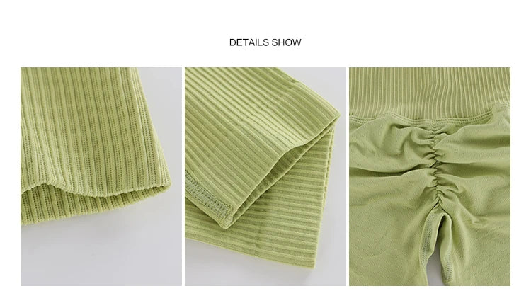 High Strength Gym Training Legging Women Breathable High Waist Seamless Yoga Pant Quick-Drying Running Fitness Sport Leggings