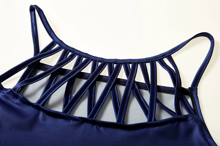 2024 Summer National Wind Positioning Printing Mesh Belt Sleeveless Casual Dress