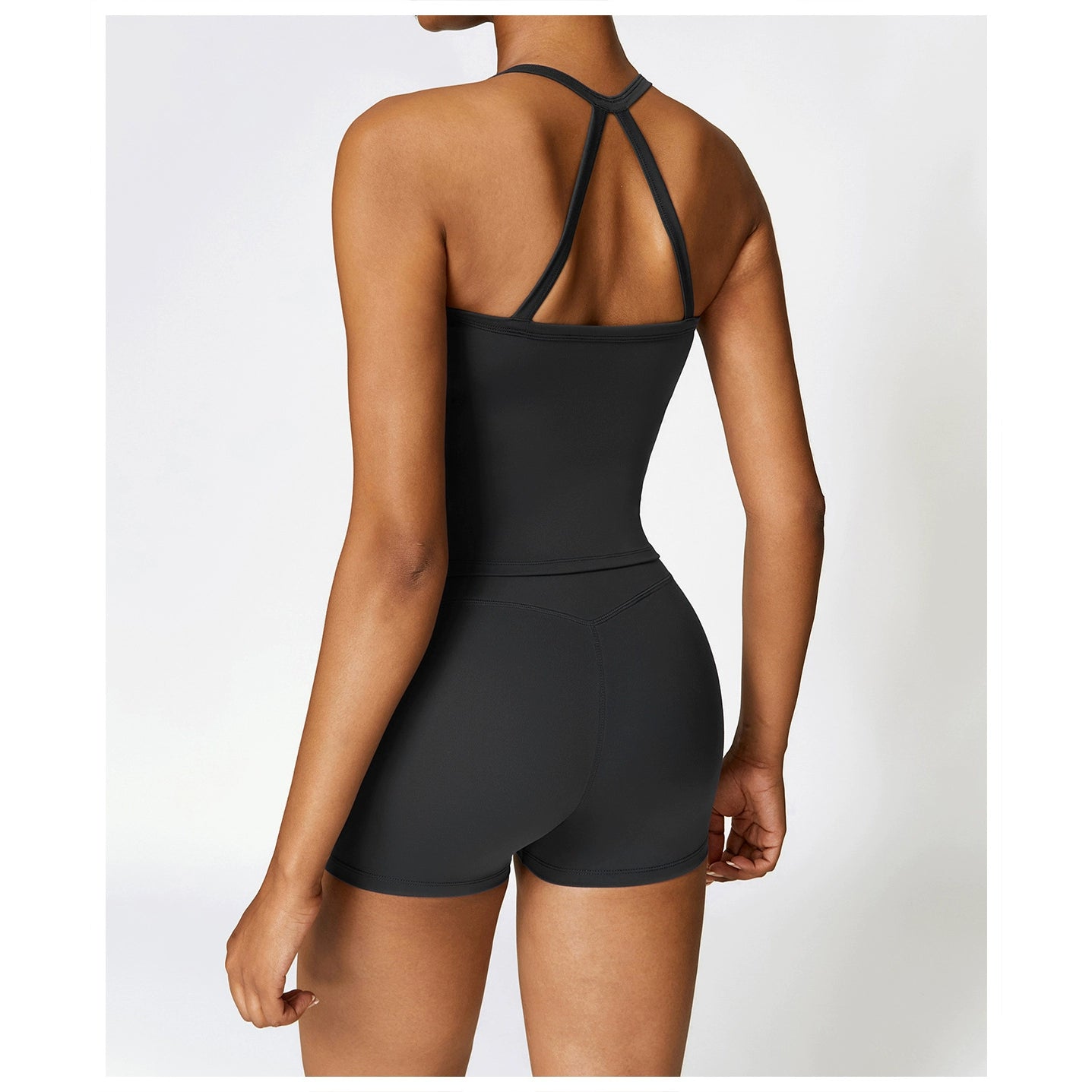 Fall and Winter Brushed Back Yoga Clothes Suit