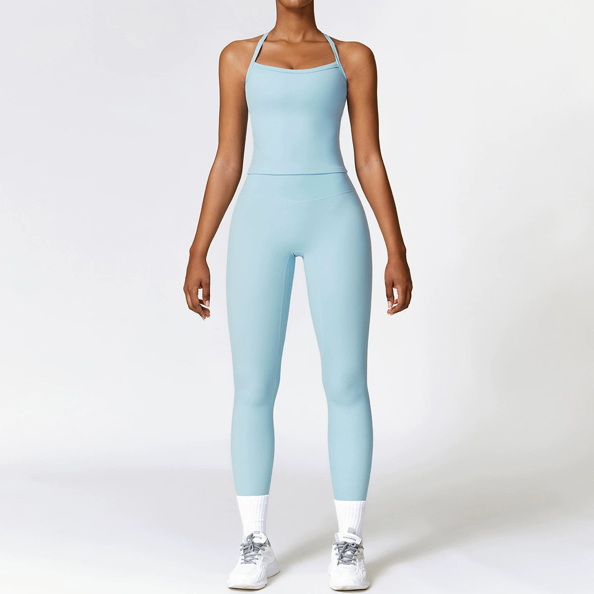 Fall and Winter Brushed Back Yoga Clothes Suit