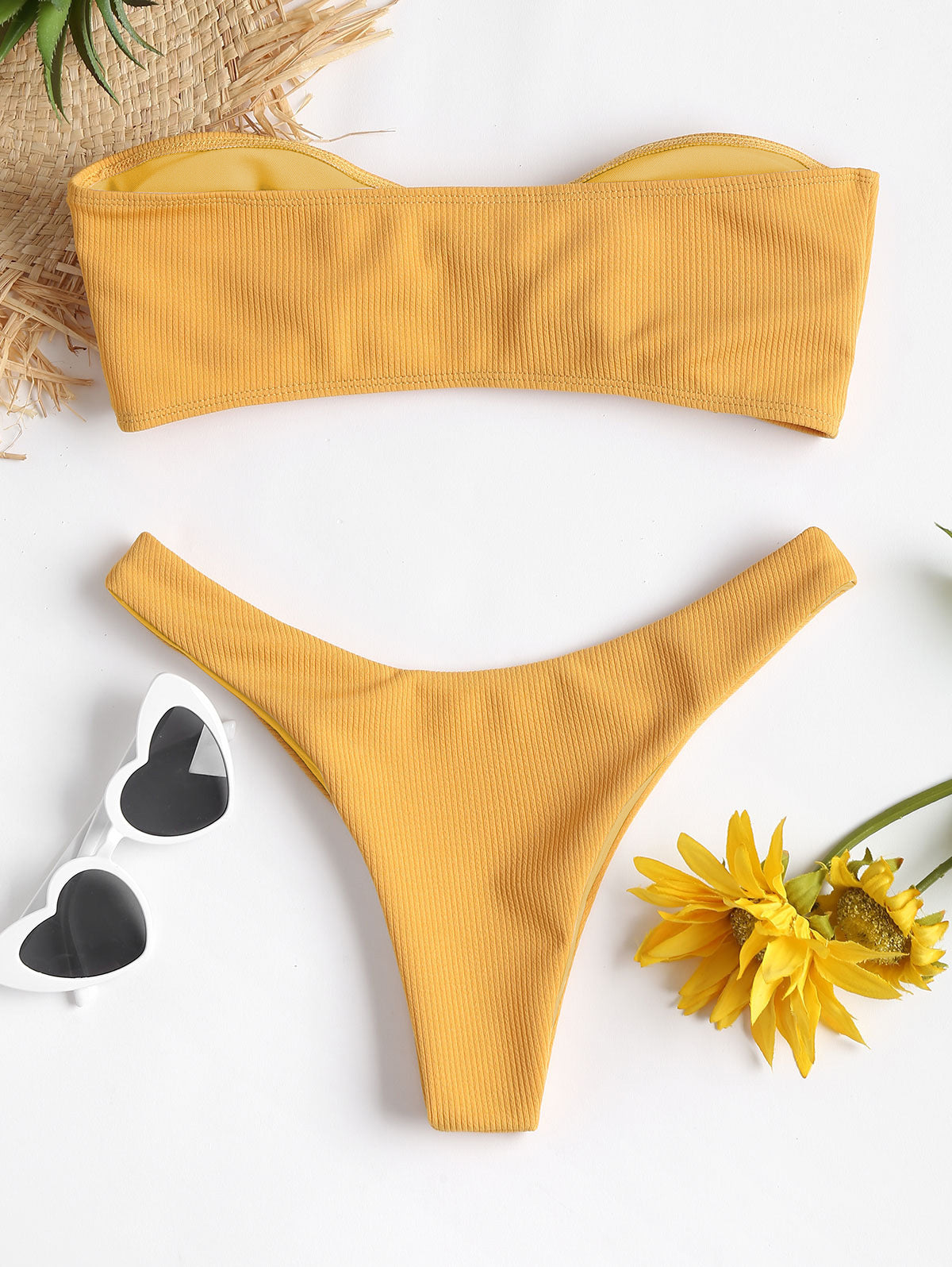 Bikini Bottoms Women's 2026 New Swimsuit Low Waisted Bottom Solid Brown Swimwear Thong Beachwear Brazilian Bathing Suit Summer