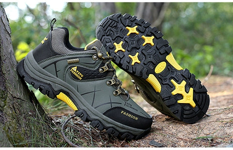 Labor Protection Men's Shoes Men Work Waterproof, Non-Slip, Wear-Resistant Sports Casual Shoes Plus Size Hiking Autumn Breathable Shoes