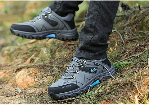 Labor Protection Men's Shoes Men Work Waterproof, Non-Slip, Wear-Resistant Sports Casual Shoes Plus Size Hiking Autumn Breathable Shoes