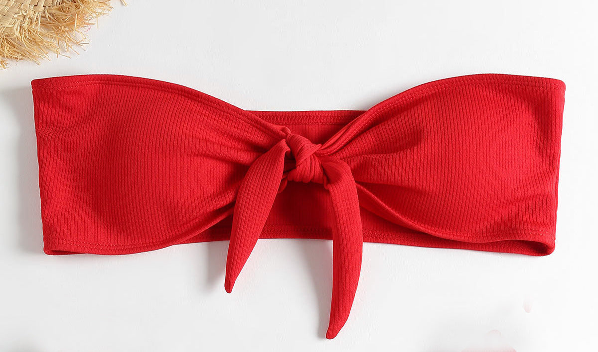 Bikini Bottoms Women's 2026 New Swimsuit Low Waisted Bottom Solid Brown Swimwear Thong Beachwear Brazilian Bathing Suit Summer