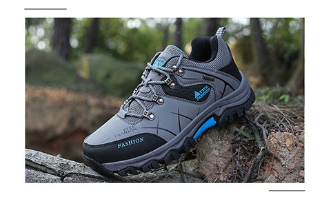 Labor Protection Men's Shoes Men Work Waterproof, Non-Slip, Wear-Resistant Sports Casual Shoes Plus Size Hiking Autumn Breathable Shoes