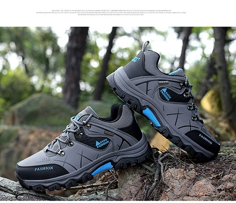 Labor Protection Men's Shoes Men Work Waterproof, Non-Slip, Wear-Resistant Sports Casual Shoes Plus Size Hiking Autumn Breathable Shoes