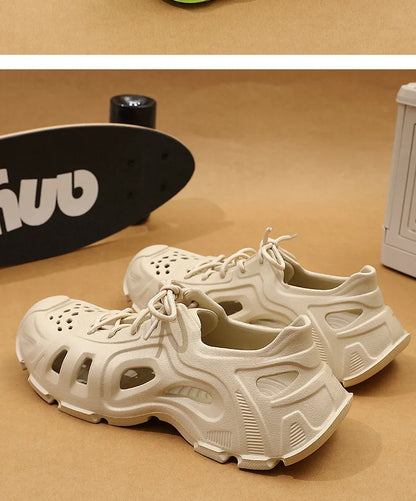 Super Cool Beach Sandals Comfortable Thick EVA Soles Antislip Outdoor Slippers Fashion Slides Street Normal Style Shoes