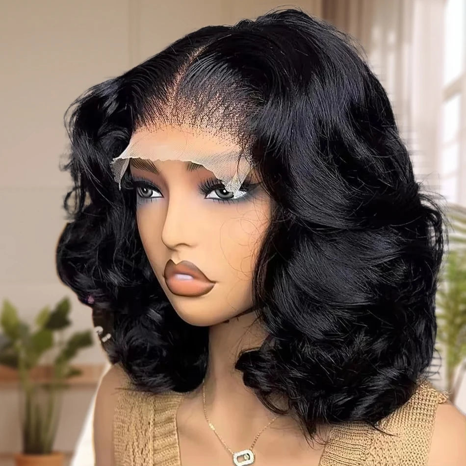 Highlight 4/27 Body Wave Bob Wigs Human Hair 13x4 Lace Front Human Hair Wig Ombre Short Human Hair Wigs Brazilian Hair For Women