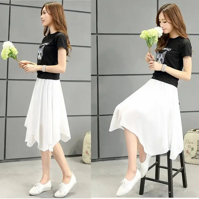 A Line Female Skirts New In Women's Skirt Midi Modest High Quality Clothing Trend 2026 Cheap Aesthetic Luxury Elegant Vintage V