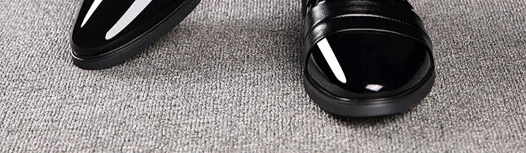 Business Dress Shoes Man Official Leather Casual Social Shoe for Men High Quality Fashion Footwear Office Elegant and Classic 39