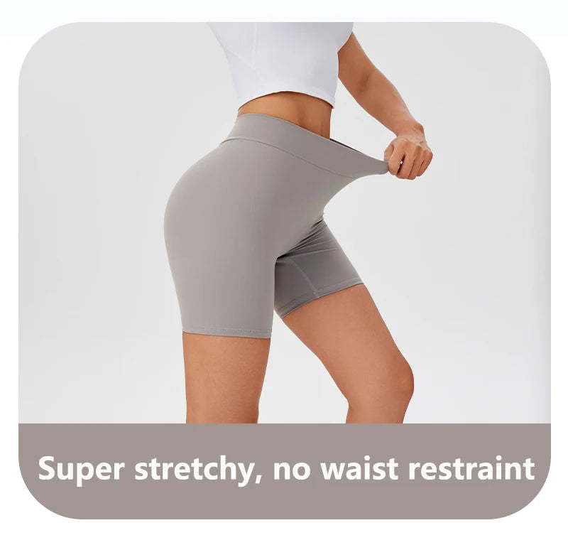 V Back Scrunch Butt Workout Shorts for Women High Waisted Lifting Booty Gym Yoga Biker Shorts Sports Leggings Clothing Hot Pants