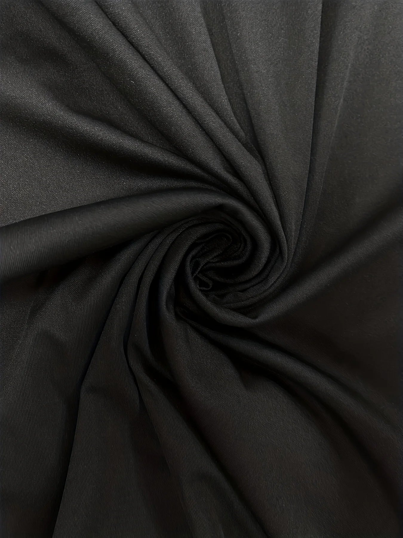 New plus-size women's trendy bell-bottomed trousers knitted fabric solid color trousers in the summer of 2024