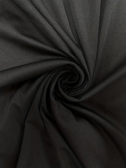 New plus-size women's trendy bell-bottomed trousers knitted fabric solid color trousers in the summer of 2024