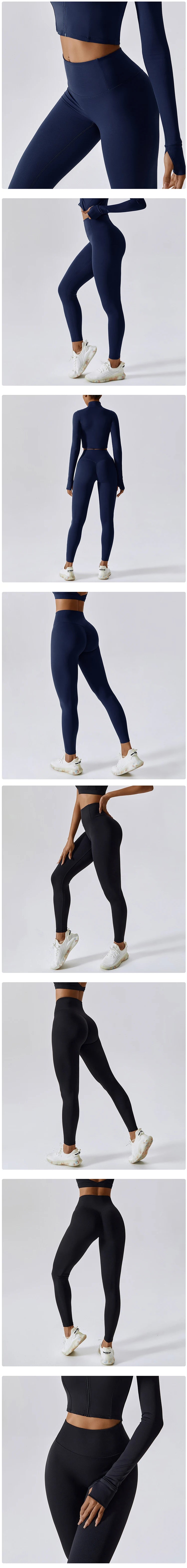 High Waist Yoga Leggings Women Push Up Sport Leggings Fitness Running Hip Lift Yoga Pants Highly Elastic Gym Workout Leggings