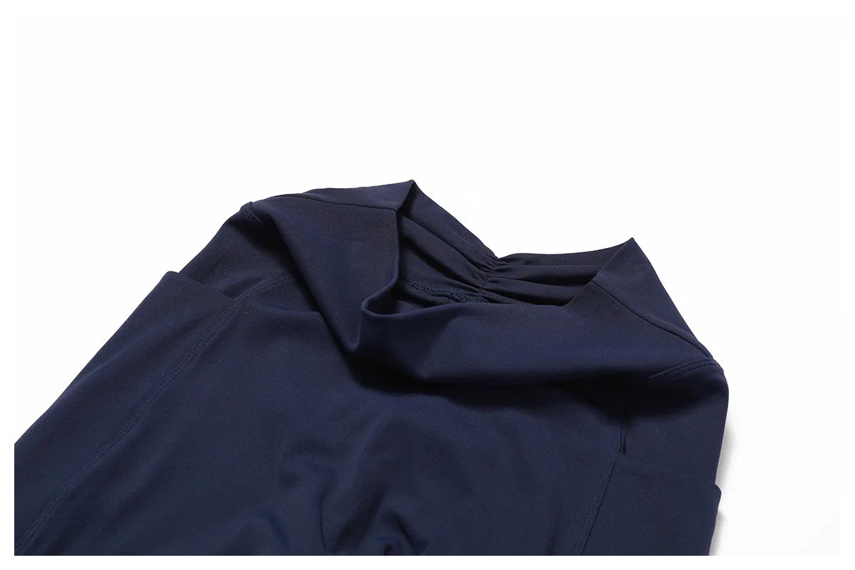 Sexy Yoga Women's 2 Pieces Gym Sports Suit Workout Clothing Long Sleeve Gym Crop Top High Waist Leggings Fitness Bra Sportswear