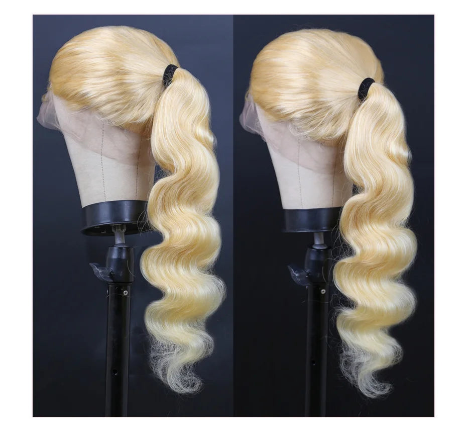 613 Hd 13x4 13x6 360 Lace Frontal Wig Lace Wig Honey Blonde Lace Front Wig Colored Human Hair Brazilian Body Wave Lace Front Wig